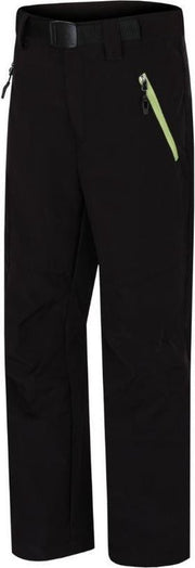 Hannah Softshellbroek Marty Junior Antraciet/groen Mt 152