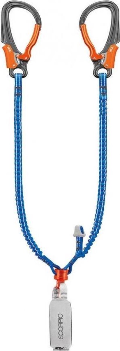 Petzl Scorpio Eashook compacte lichtgewicht klettersteigset
