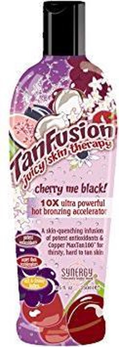 Synergy Tan TanFusion Cherry Me Black bruiningsversneller - 250 ml