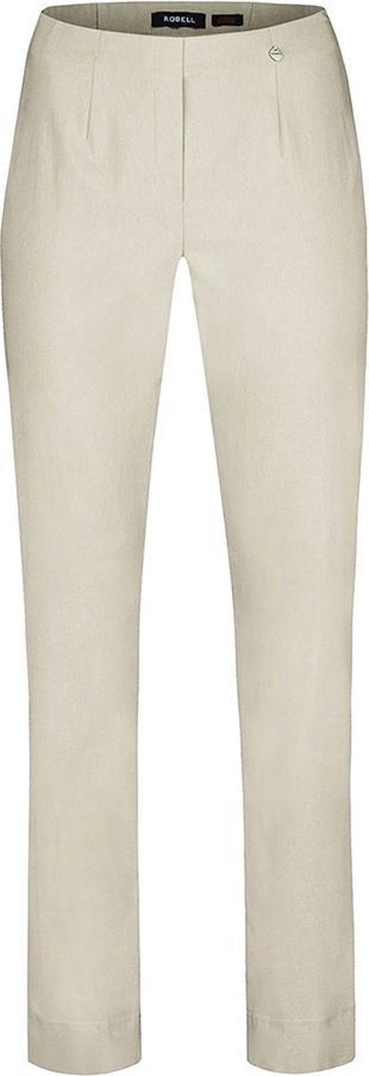 Robell Marie Dames Broek - Cream - Maat 52