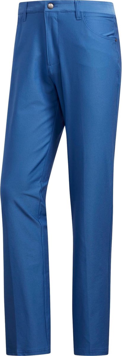 Adidas Golfbroek Ultimate365 Five-pocket Heren Nylon Blauw Mt 34/32