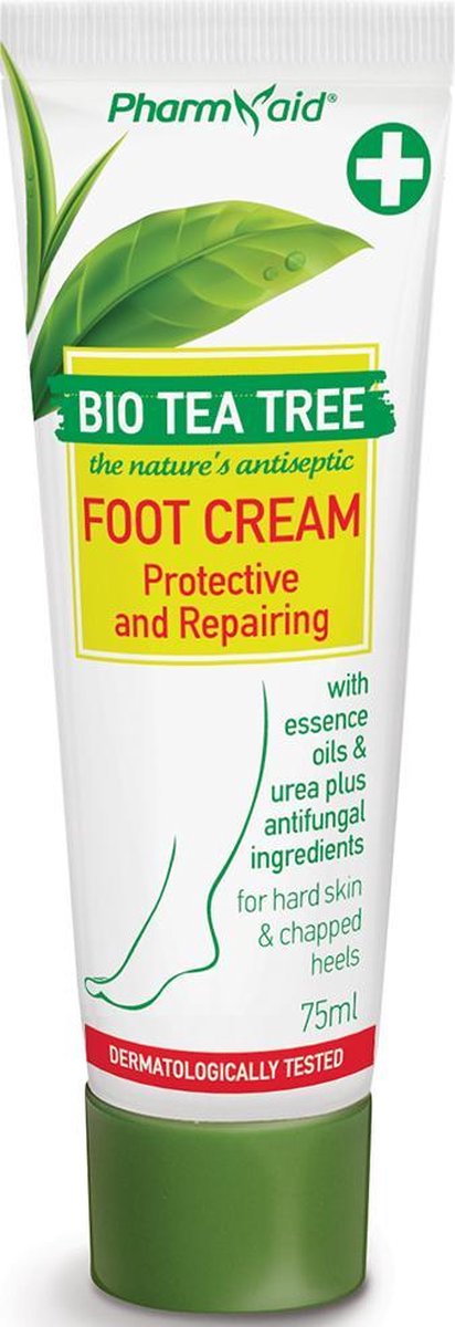 Pharmaid Wellness Treasures Foot Creme Bio Tea Tree Oil 75ml | Voetcreme