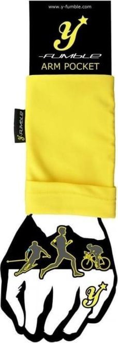 Y-Fumble Arm Pocket Yellow - Size: L