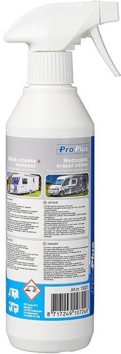 Proplus Zwarte Strepen Verwijderaar Voor Caravan En Camper 500 Ml