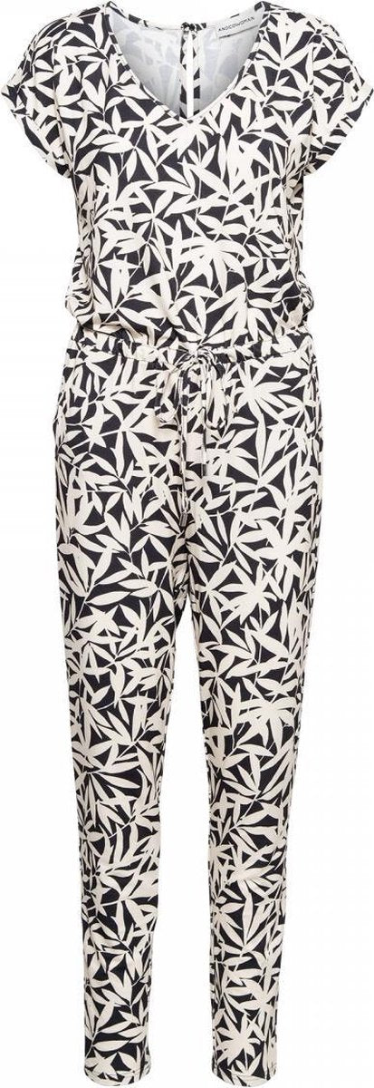 VICKY JUMPSUIT LEAF (M.CREME)