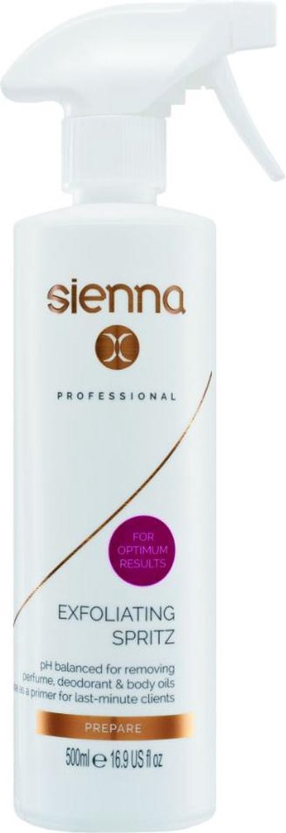 Sienna-x Voorbereidingsspray Exoliating Spritz 500 Ml Wit