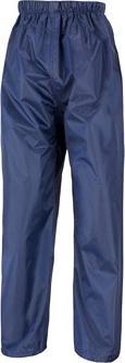 Navy blauwe regenbroek voor kinderen Xl (11-12 jaar)
