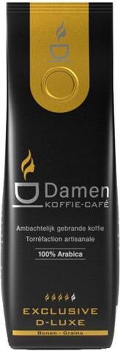 Damen - Damen Café Exclusive D-LUXE koffie - 250 gr bonen - DK005