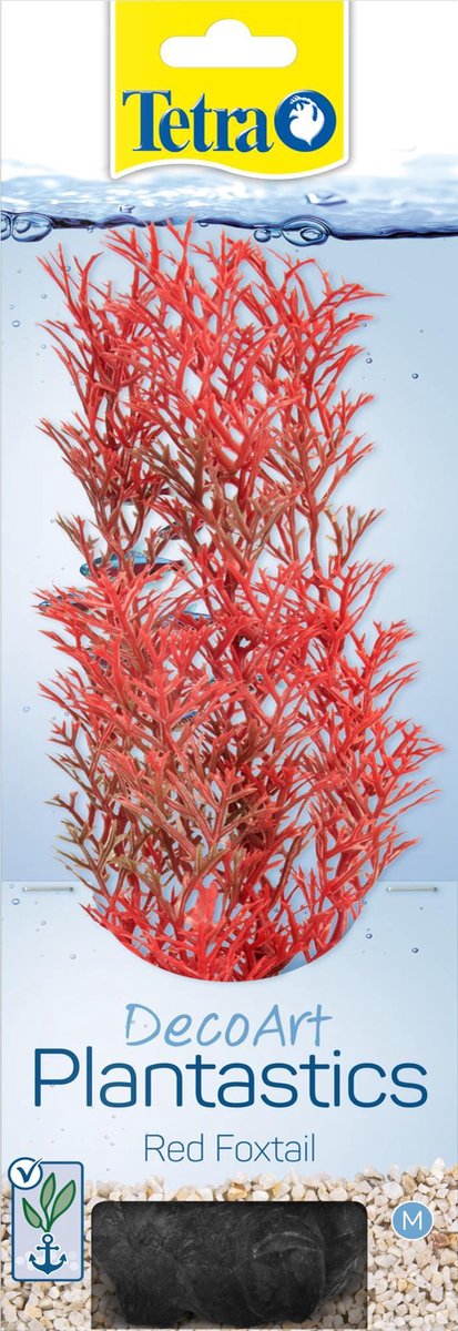 Tetra Deco Art plantastics Red Foxtail 'M'