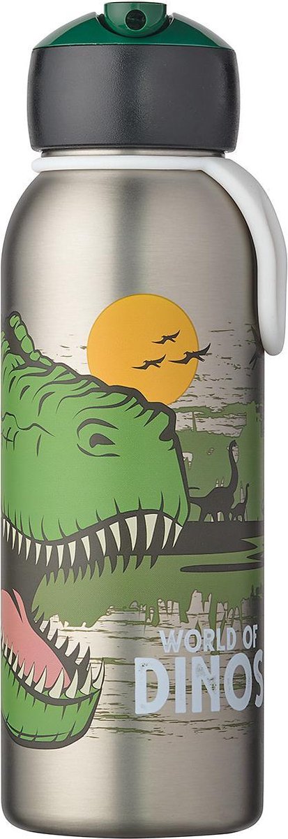 Mepal Isoleerfles Dino Junior 350 Ml Rvs/siliconen