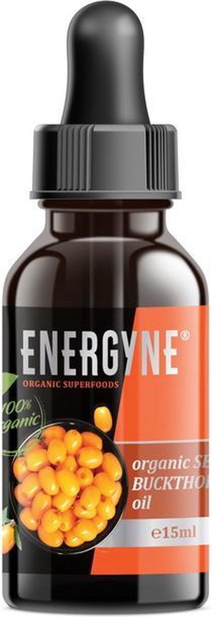 Energyne - Biologische Duindoornbessenolie - Koud geperst - Puur