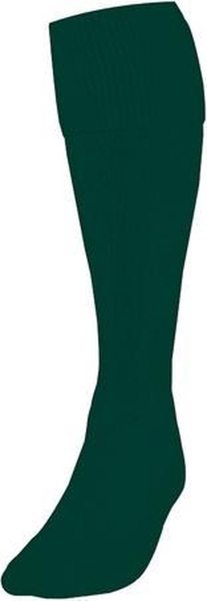 Precision Voetbalsokken Plain Unisex Nylon Donkergroen Maat 40-44