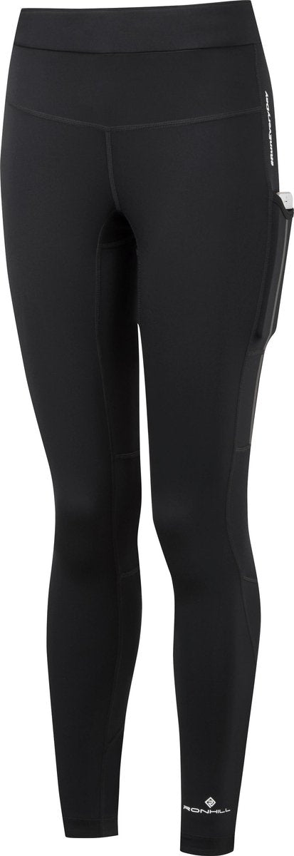 Ronhill - Dames - Tech Revive Stretch hardlooptight - Zwart - maat: S