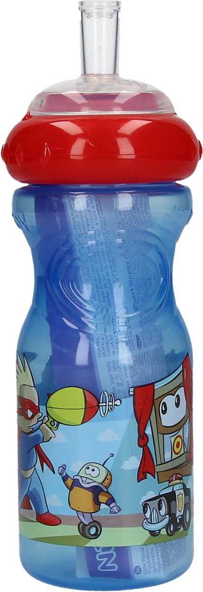 Nuby Drinkfles voor Kinderen Super Kids Sipper – 20x6x6cm | Meeneemfles