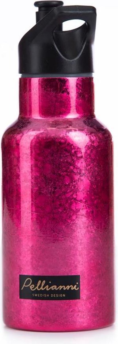 Pellianni: ISOLATIEWATERFLES ROOS 350ml