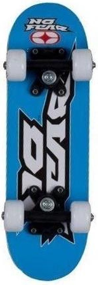 No Fear Skateboard Tekst 120 X 127 X 430 Mm Blauw