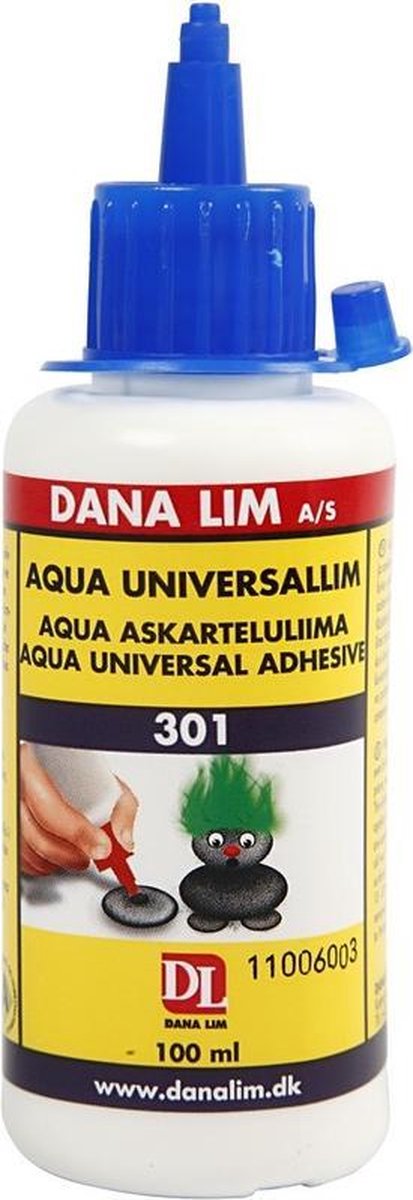 Universele hobby/ knutsel lijm op waterbasis - 100 ml - Knutsel hobbymaterialen
