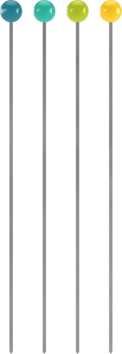 Zak!Designs BBQ Prikkers - Set van 4 Stuks - 30 cm - Assorti