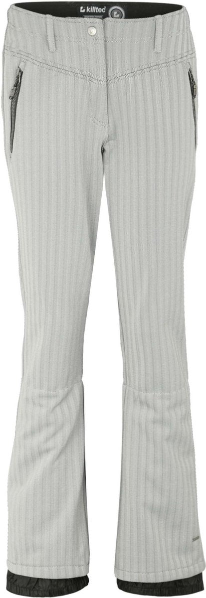 Killtec dames ski softshell broek Jilia allover wit - maat 42