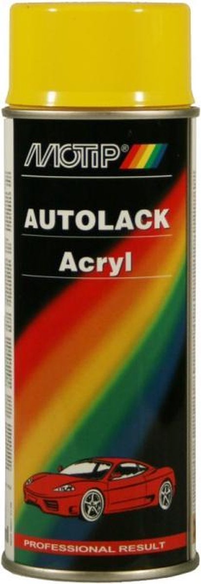 Motip 43800 - Autolak spuitbus - Geel - 400ml