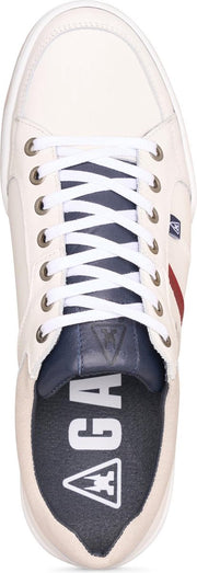 Gaastra - Heren Sneakers Milan Wit/Rood - Wit - Maat 41