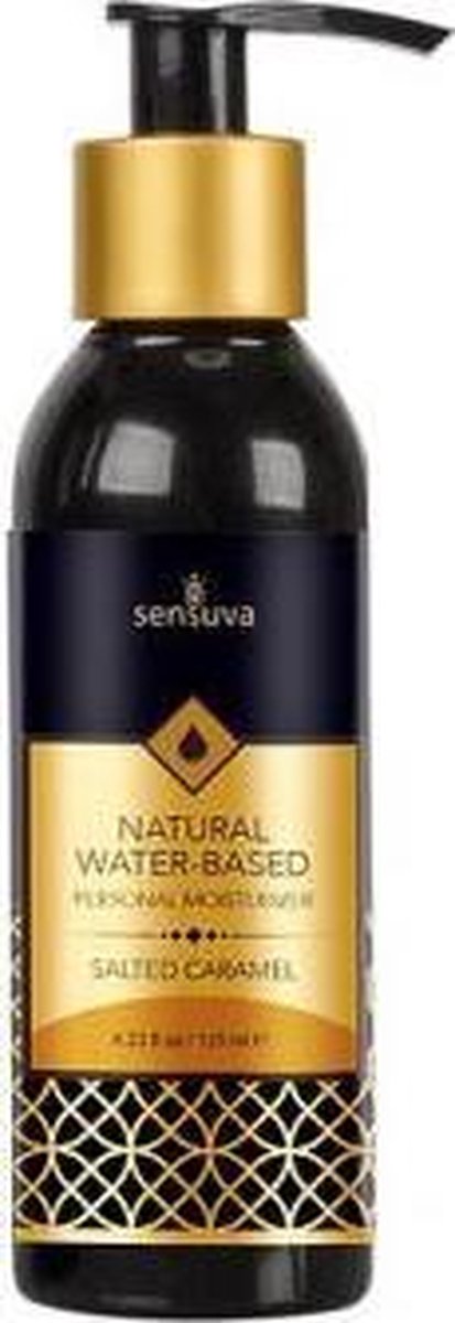 Sensuva Glijmiddel Op Waterbasis - Salted Caramel - Transparant - Drogist - Glijmiddelen - Drogisterij - Glijmiddel