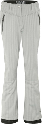 Killtec dames ski softshell broek Jilia allover wit - maat 40
