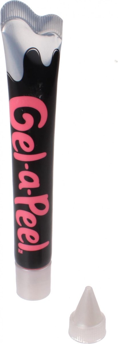 Mga Gel-a-peel Navulstick Glow In The Dark Donkerroze 30 Gram