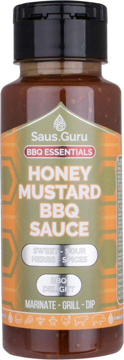 Saus.Guru's Honing-Mosterd BBQ Saus 250ML