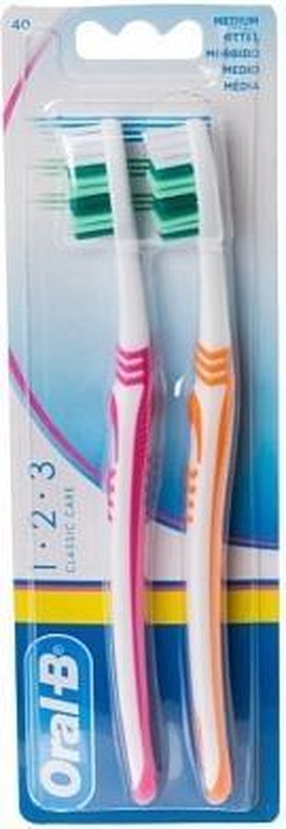 Oral B Tandenbostel Classic Care 40 Medium - 3 x 2 stuks