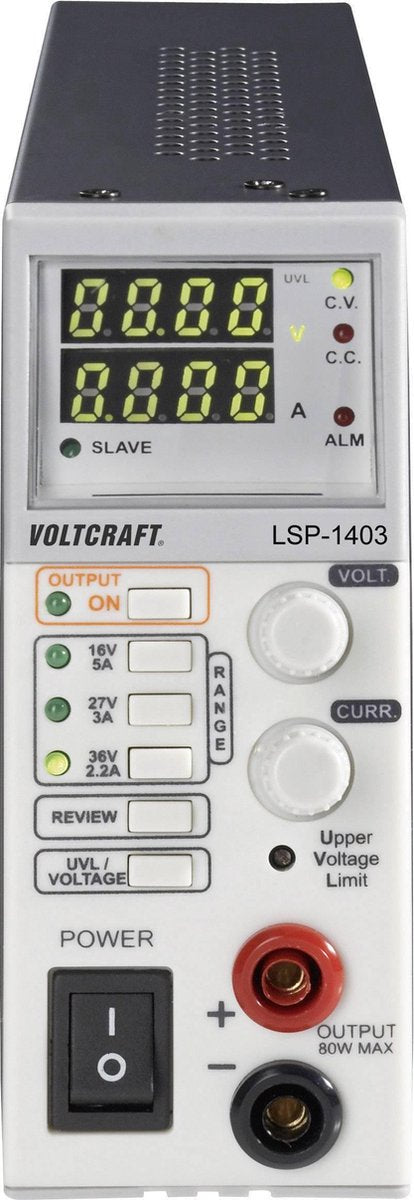 VOLTCRAFT LSP-1403 Labvoeding