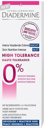 Diadermine High Tolerance Intens Voedende Nachtcrème