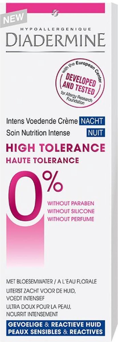 Diadermine High Tolerance Intens Voedende Nachtcrème