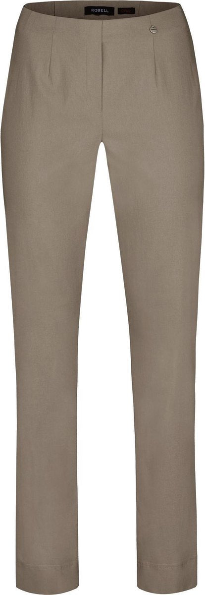 Robell Marie Dames Broek - Taupe - Maat 44