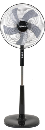 Termozeta Airzetta - Statiefventilator - Zwart/chroom
