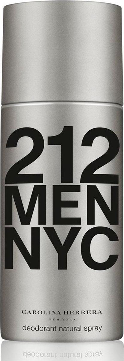 MULTI BUNDEL 4 stuks Carolina Herrera 212 Men Deodorant Spray 150ml