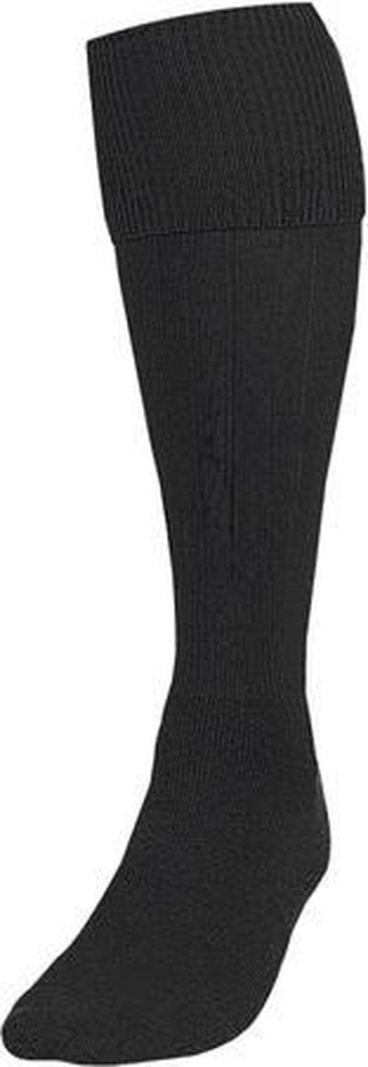 Precision Voetbalsokken Plain Junior Nylon Zwart Maat 30-34