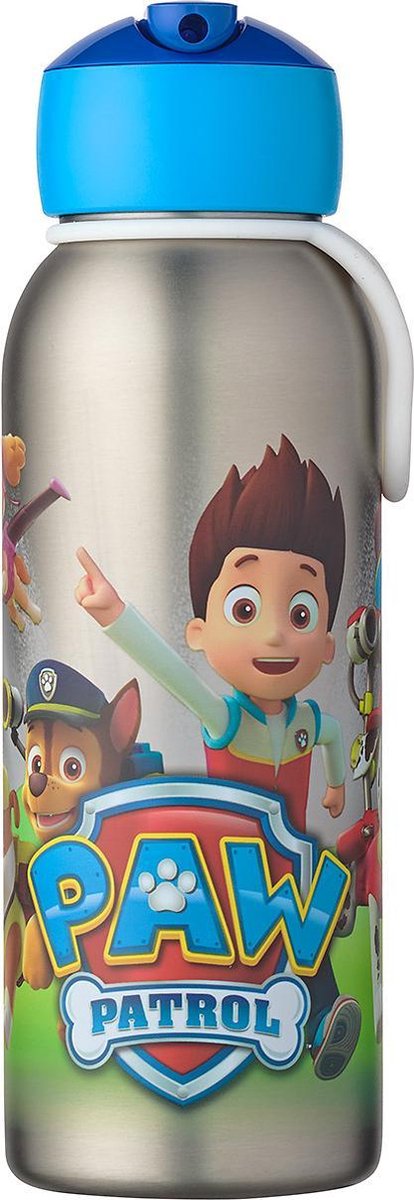 Nickelodeon Isoleerfles Paw Patrol Junior 350 Ml Rvs/siliconen