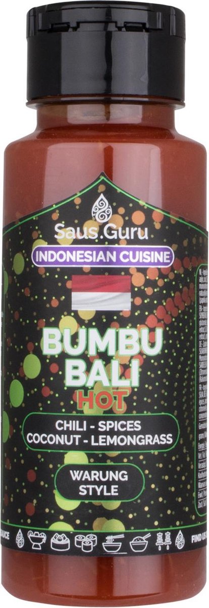Saus.Guru’s Bumbu Bali Hot 250ML