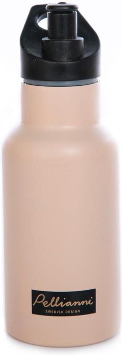 Pellianni: ISOLATIEWATERFLES ECRU 350ml
