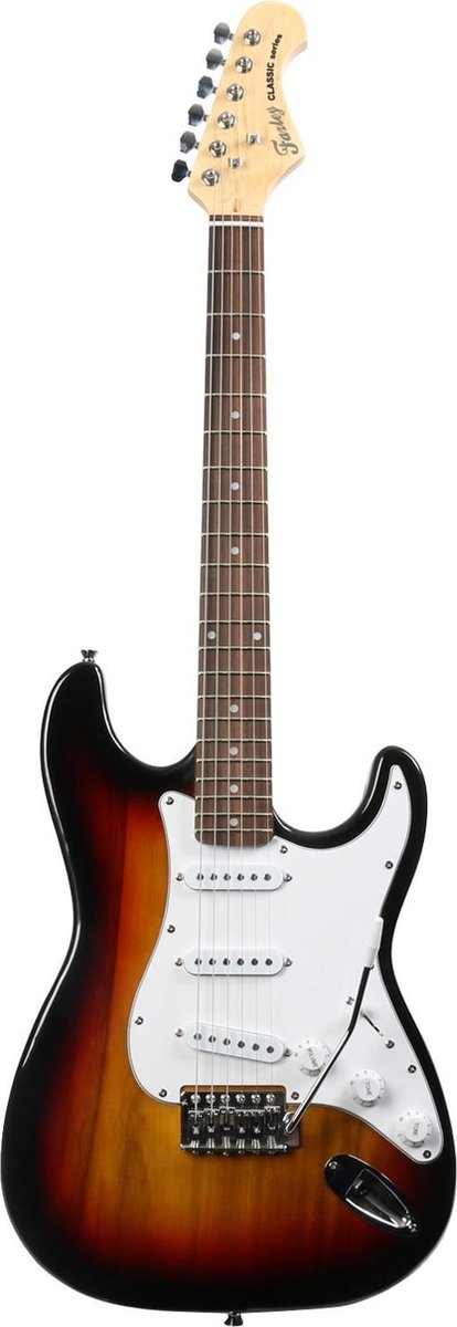 Fazley FST118SB elektrische gitaar sunburst