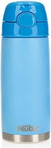 Nuby Pastel Inox Thermosbeker 420ml Blauw 3years+