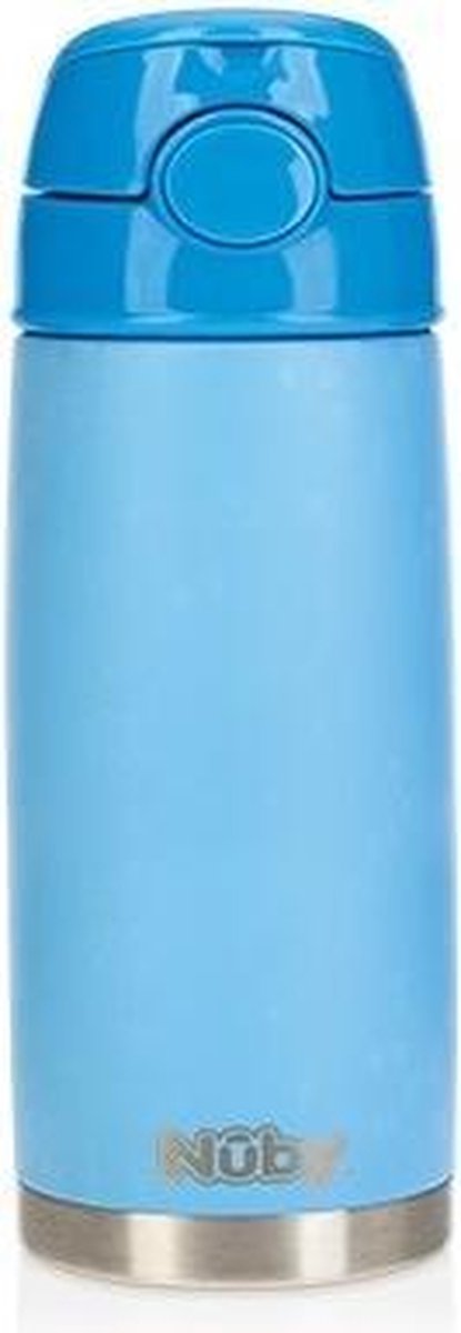 Nuby Pastel Inox Thermosbeker 420ml Blauw 3years+