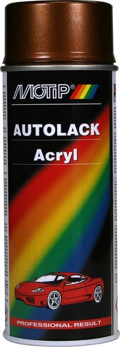 Motip 51350 - Autolak spuitbus - Bruin Metallic - 400ml