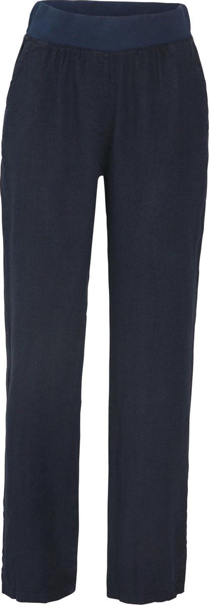 Cassis - Linnen broek - Marineblauw