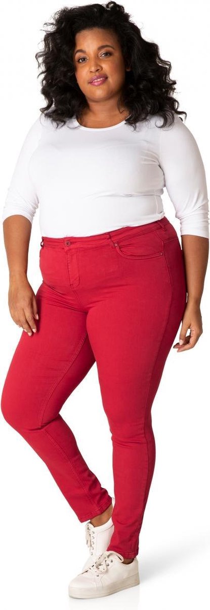 YESTA Mella Broek - Scarlet Red - maat 3(52)