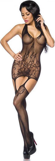 Zwarte Bodystocking - Stacey
