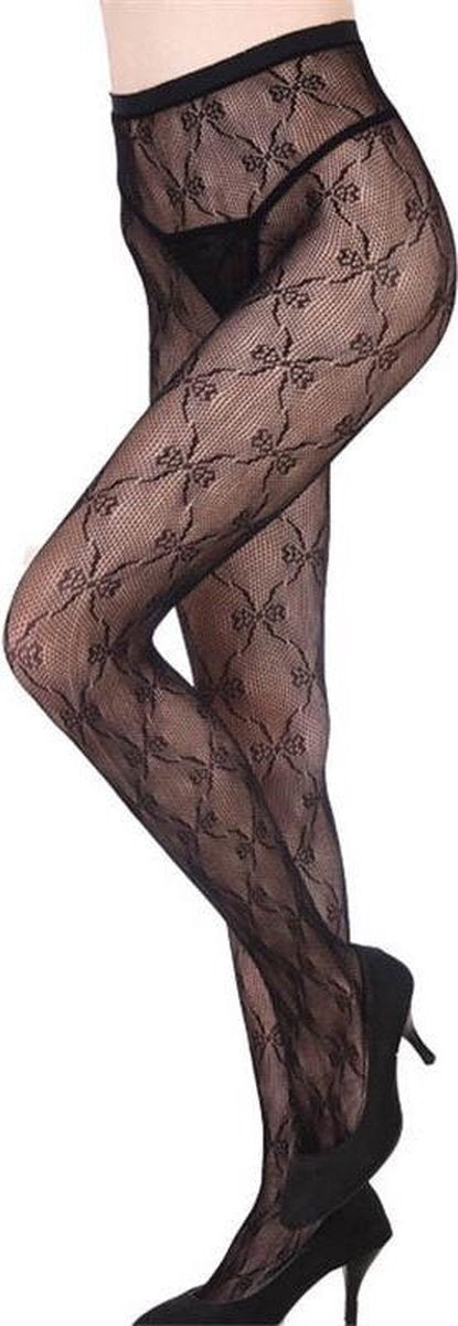 Zwarte fantasie Panty - Riva