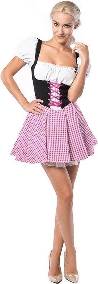 Dirndl Eva Pink/Brown