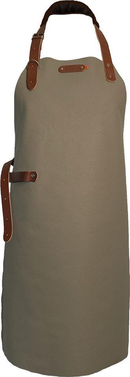 Xapron Leren Schort Bovine - Safari